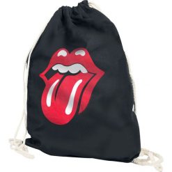 Torebki klasyczne damskie: The Rolling Stones Tongue Torba treningowa czarny