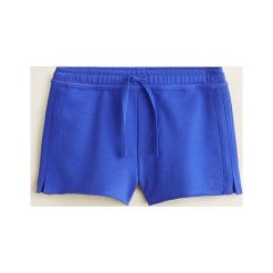 Mango Kids - Szorty dziecięce Perandy 104-164 cm. Czerwone spodenki dziewczęce Mango Kids, z haftami, z bawełny, casualowe. W wyprzedaży za 29,90 zł.