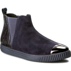 Sztyblety GEOX - D Amalthia F D641MF 021PV C4021 C. Morski. Niebieskie buty zimowe damskie Geox, z lakierowanej skóry. W wyprzedaży za 259,00 zł.