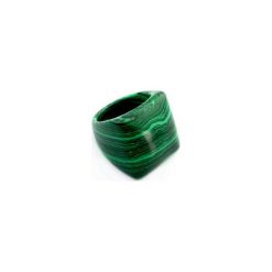 InspiRING Malachit. Zielone pierścionki damskie marki Brazi druse jewelry, z malachitem. Za 240,00 zł.