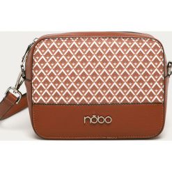 Nobo - Torebka. Żółte listonoszki damskie Nobo, w paski, z poliesteru, na ramię, małe, bez dodatków. W wyprzedaży za 119,90 zł.