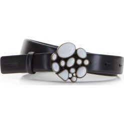 Pasek damski. Czarne paski damskie Wittchen, w paski, ze skóry, eleganckie. W wyprzedaży za 99,90 zł.