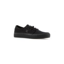Buty Dziecko DC Shoes DC Trase TX ADBS300084 3BK. Czarne trampki chłopięce marki DC Shoes, bez wzorów, bez zapięcia. Za 125,30 zł.