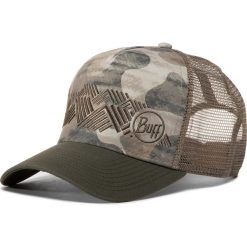 Czapka z daszkiem BUFF - Burj 122598.854.10.00 Khaki. Zielone czapki męskie Buff, bez wzorów, z elastanu. Za 129,00 zł.