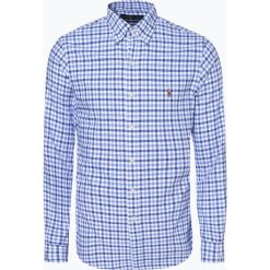 Polo Ralph Lauren - Koszula męska – Slim Fit, niebieski. Niebieskie koszule męskie Polo Ralph Lauren, s, w kratkę, polo, bez rękawów. Za 469,95 zł.