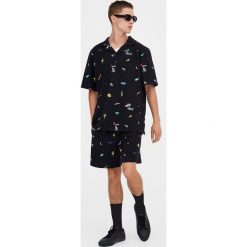Bermudy tailoring z piki pop. Czarne spodenki i szorty męskie Pull&Bear, m, bez wzorów. Za 69,90 zł.