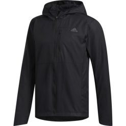 Adidas kurtka męska OWN THE RUN L czarna. Czarne kurtki sportowe męskie Adidas, m, bez wzorów, z kapturem, outdoorowe. Za 238,00 zł.