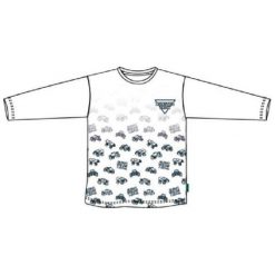 Carodel Koszulka Chłopięca Monster Truck 116 Biała. Białe t-shirty chłopięce marki Carodel, z napisami, z bawełny. Za 29,00 zł.