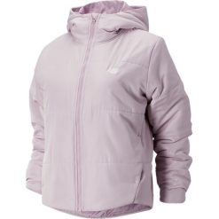 NEW BALANCE > WJ93826OXP. Pomarańczowe kurtki sportowe damskie New Balance, l, bez wzorów, ze skóry, bez kaptura, do biegania. W wyprzedaży za 289,99 zł.