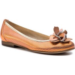 Baleriny SERGIO BARDI - Bianchi SS127333319RB 112. Różowe baleriny damskie Sergio Bardi, bez wzorów, ze skóry, klasyczne, bez obcasa, na płaskiej podeszwie. Za 279,00 zł.