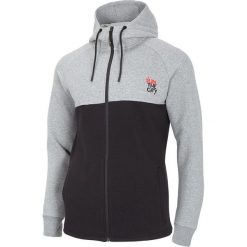 4F Bluza Szary. Szare bluzy męskie 4f, l, z elastanu. Za 206,95 zł.