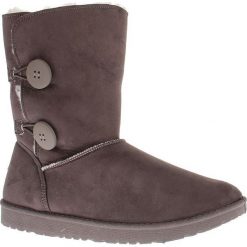 Buty zimowe damskie: Zimowe botki „Lola” w kolorze szarym
