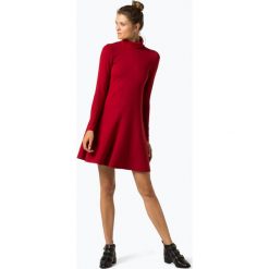 Marc Cain Collections - Sukienka damska, czerwony. Czerwone sukienki damskie marki Marc Cain Collections, bez wzorów, z dżerseju, bez kołnierzyka, bez rękawów. Za 479,95 zł.