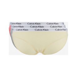Calvin Klein 3-pack Spodenki Żółty Szary Beżowy. Szare figi damskie Calvin Klein, xs, bez wzorów, z elastanu. Za 188,95 zł.
