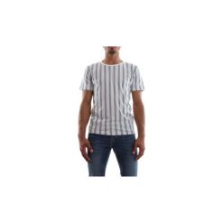 T-shirty z krótkim rękawem Selected 16055051 VERTICAL. Szare t-shirty męskie Selected, s, bez wzorów, bez kołnierzyka, krótkie. Za 57,83 zł.