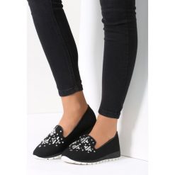Czarne Lordsy Lattice. Czarne lordsy damskie vices, z materiału. Za 59,99 zł.
