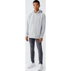 Ciemnoszare jeansy super skinny fit. Szare jeansy męskie marki Pull&Bear, m, bez wzorów. Za 89,90 zł.