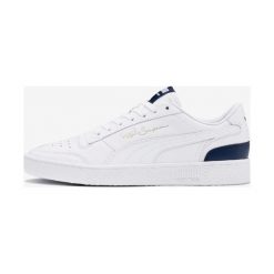 Puma Ralph Sampson Lo Tenisówki Biały. Białe trampki męskie Puma, bez wzorów, ze skóry, bez zapięcia. Za 343,95 zł.