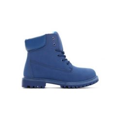 Buty zimowe damskie: Niebieskie Traperki Jasper