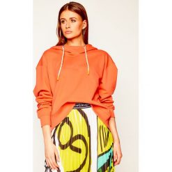 Bluza Desigual Love Al Cubo 20SWSK08. Pomarańczowe bluzy damskie Desigual, m, bez wzorów, z bawełny, bez rękawów, bez kaptura. W wyprzedaży za 319,00 zł.