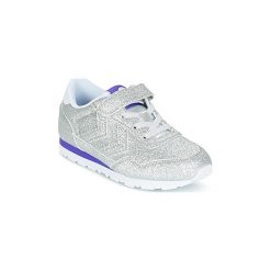 Buty Dziecko Hummel REFLEX PRINCESS JR. Szare trampki dziewczęce Hummel, bez wzorów, bez zapięcia. Za 191,20 zł.