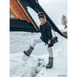 Tunika Sophie Navy. Niebieskie tuniki damskie Pakamera, na co dzień, bez wzorów, z dzianiny, bez kołnierzyka, bez rękawów. Za 149,00 zł.
