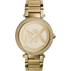 Michael Kors PARKER Zegarek goldcoloured. Żółte zegarki damskie marki Michael Kors. W wyprzedaży za 935,20 zł.