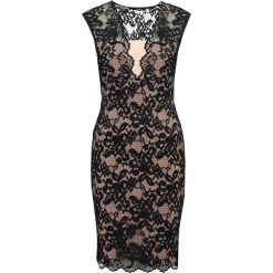 Swing Sukienka koktajlowa black/beige. Czarne sukienki koktajlowe marki Swing, z elastanu. Za 419,00 zł.