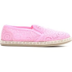 Buty sportowe dziewczęce: Różowe Espadryle High Enough