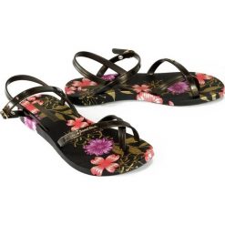IPANEMA 82766 FASHION SAND VIII 20766 black/black, sandały/japonki damskie. Czarne klapki damskie Ipanema, bez wzorów, bez obcasa, bez zapięcia. Za 96,99 zł.