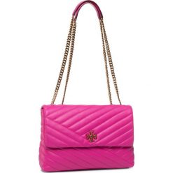 Torebka TORY BURCH - 58465 Crazy Pink 678. Różowe torebki klasyczne damskie Tory Burch, bez wzorów, ze skóry, klasyczne, bez dodatków. Za 2129,00 zł.