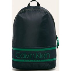 Calvin Klein - Plecak. Czarne plecaki męskie Calvin Klein, z aplikacjami, z poliesteru. Za 449,90 zł.