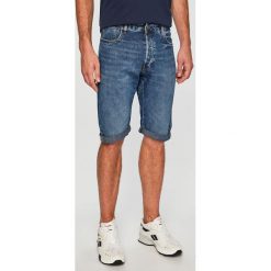 G-Star Raw - Szorty. Niebieskie spodenki i szorty męskie G-Star RAW, bez wzorów, z bawełny, retro. W wyprzedaży za 399,90 zł.