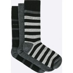 John Frank - Skarpety (3-pack). Czarne skarpetki męskie marki John Frank, z bawełny. W wyprzedaży za 27,90 zł.