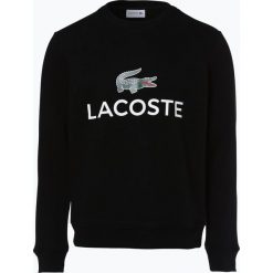Lacoste - Męska bluza nierozpinana, czarny. Czarne bluzy męskie z nadrukiem marki Lacoste, s. Za 329,95 zł.
