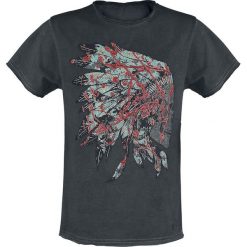 T-shirty męskie z nadrukiem: Way of Glory Indian Splatter T-Shirt czarny