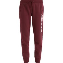 Spodnie dresowe damskie: Abercrombie & Fitch DOORBUSTER JOGGER Spodnie treningowe bordeux
