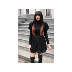 Bluzka Chiara Golf Black. Czarne bluzki damskie marki Elevenstory, s, bez wzorów, z elastanu, z golfem, bez rękawów. Za 120,00 zł.