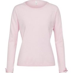 Swetry klasyczne damskie: Sweter w kolorze jasnoróżowym