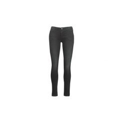 Jeansy slim fit Emporio Armani TCHINWA. Czarne jeansy damskie Emporio Armani, bez wzorów, z jeansu. Za 559,20 zł.