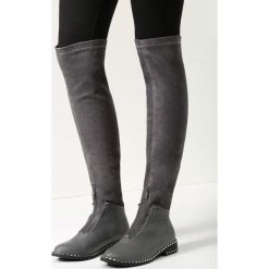 Szare Kozaki Lust For Life. Szare buty zimowe damskie vices, na płaskiej podeszwie. Za 84,99 zł.