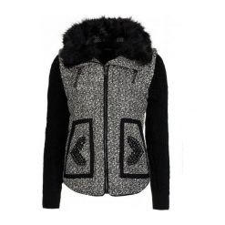 Desigual Kamizelka Damska Night 42 Czarny. Czarne kamizelki damskie Desigual. W wyprzedaży za 355,00 zł.