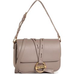 Torebka LOVE MOSCHINO - JC4078PP1BLM0001 Grigio. Brązowe torebki klasyczne damskie Love Moschino, bez wzorów, ze skóry ekologicznej, klasyczne, bez dodatków. Za 929,00 zł.
