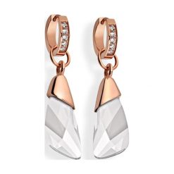 Kolczyki damskie: Pozłacane kolczyki z kryształami Swarovski