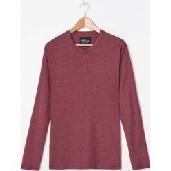 Koszulka basic z bawełny organicznej - Bordowy. Czerwone koszulki męskie House, s, bez wzorów, z bawełny, bez kołnierzyka, bez rękawów. Za 39,99 zł.