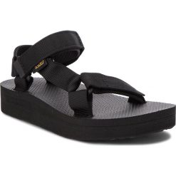 Sandały TEVA - Midform Universal 1090969 Black. Czarne klapki damskie Teva, bez wzorów, z tworzywa sztucznego, bez obcasa. Za 249,99 zł.