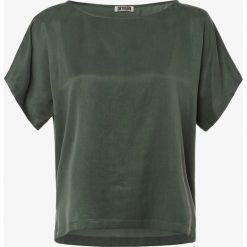 Drykorn - Bluzka damska – Somia, zielony. Zielone bluzki damskie DRYKORN, bez wzorów, eleganckie, bez kołnierzyka, bez rękawów. Za 439,95 zł.