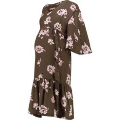 Sukienki hiszpanki: mint&berry mom FLORAL SOFT TRENCH Sukienka letnia khaki