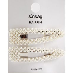 Spinki do włosów - Biały. Białe spinki do włosów damskie Sinsay. Za 12,99 zł.