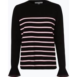 Comma casual identity - Sweter damski, czarny. Czarne swetry damskie marki comma casual identity, w paski, eleganckie, bez rękawów, bez kaptura. Za 199,95 zł.